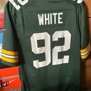 Green Reggie White Jersey